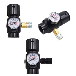 HPA <b>Mini</b> SFR CO2 Regulator with Super Fast Refresh G1/2-14 Input 1500 PSI Output 0-130 PSI for Pneumatic Air Tools for <b>Grinders</b> - Product Image 3