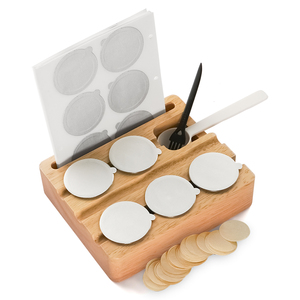 Personnalisé 1SET Dosettes de café en aluminium jetables écologiques Remplissage Support d'étanchéité Capsules de café réutilisables Couvercles Papiers filtres - Product Image 1