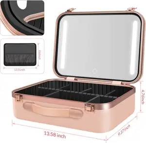 Branded Makeup Cosmetic Kit Complet Bag Make Up Artist Box For Professionals Full Box Set