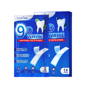 แผ่นฟอกสีฟัน SADOER 9D สีขาว 7 ซอง บางเฉียบพิเศษ ขจัด<span class=keywords><strong>คราบ</strong></span>ชา <span class=keywords><strong>คราบ</strong></span>บุหรี่ ฟันขาวขึ้น ปกป้องฟัน ลมหายใจหอมสดชื่น - Product Image 5