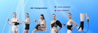 Pellicule de cheville en Gel de Compression froide pneumatique, 5 mètres/lot, réutilisable, avec pompe à boule, pour la douleur des Achilles, les coups de tendons et les orteils