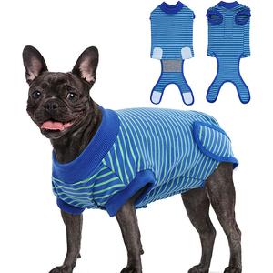 Gran oferta, pantalones fisiológicos para perros personalizados, convenientes pañales lavables menstruales reutilizables para perros de poliéster para recuperación quirúrgica sólida - Product Image 2