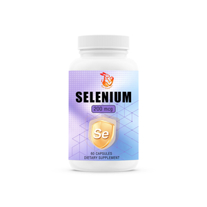 Cápsulas de Selenio de Fábrica OEM ODM, Contienen 200 mcg de Selenio, Apoya el Metabolismo Energético, Cápsulas de Suplemento de Selenio - Product Image 1