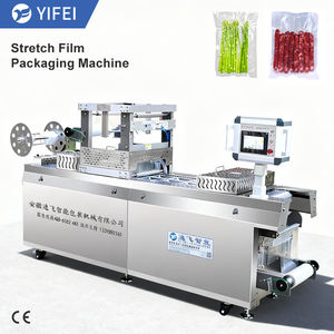 Nueva máquina de envasado al vacío de termoformado automático de acero inoxidable para salchichas de pollo para envasado de bolsas al vacío de alimentos - Product Image 1