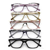 Monture de lunettes œil-de-chat à monture complète, anti-lumière bleue, lunettes de mode pour adultes, protection pour la lecture et l'utilisation d'ordinateurs, style coréen dessin animé