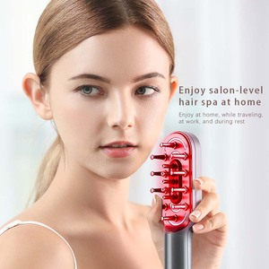 Peignes à cheveux lisses personnalisés avec logo électrique, produits de soin de la peau, traitements de repousse des cheveux, lisseur de cheveux, <span class=keywords><strong>peigne</strong></span> chauffant - Product Image 2