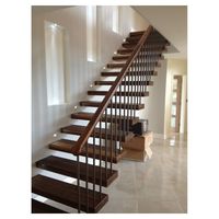 Kit d'éclairage pour éclairage d'escalier droit, bandes LED ou marchepieds intégrés dans une main courante ou des marches d'escalier