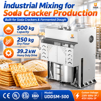 Mélangeur à pâte industriel robuste de 500 kg, machine à mélanger la pâte à biscuits verticale pour ligne de production de biscuits