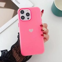Accessoires mobiles en gros 2 en 1 avec étui de téléphone portable en forme de coeur pour samsung Redmi Motorola Infinix Funda S25 Ultra S24