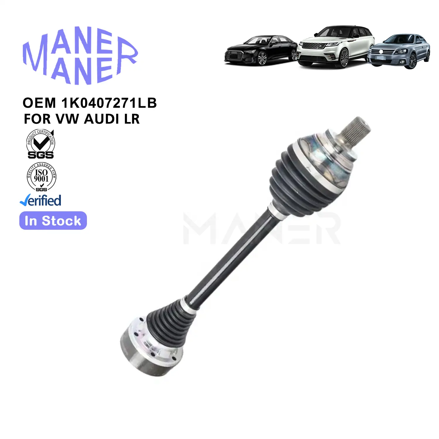 Sistemas de suspensión automática MANER 5Q0407271BP 1K0407271LB 1K0407451FX 1K0407763KX eje de transmisión bien hecho de fabricación para VW AUDI A3