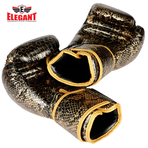 ถุงมือหนังมวยมืออาชีพ,ถุงมือมวยแบบดั้งเดิมถุงมือฝึกทำจากหนังสังเคราะห์ออกแบบได้ตามต้องการ - Product Image 4