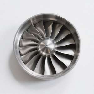 Servizio di lavorazione CNC lega di alluminio ad alta precisione lega di titanio fusione motore aeronautico turbina a disco Auto Turbo disco - Product Image 2