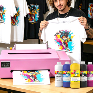 Hot Selling DTF <b>Ink</b> 1 Liter Per Bottle High Resolution <b>Printing</b> <b>Ink</b> for DTF <b>Printing</b> on Caps T Shirts Garment Heat Transfer - Product Image 4