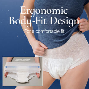 INERTIA Couverture en coton biologique Sous-vêtement périodique jetable-Grand culotte périodique douce certifiée pour peau sensible - Product Image 2