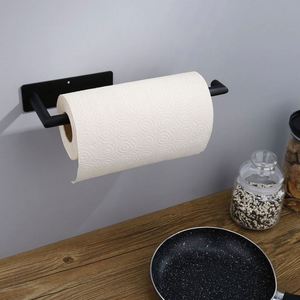 Wholesale Modern 304 Stainless Steel Wall Mounted Adhesive Toilet Paper Holder for Hotel & Gym Use - Product Image 5