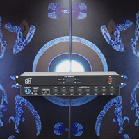 Contrôleur DMX Artnet professionnel 8 ports, mode gradateur, solution d'éclairage de scène avec construction métallique et connexion DMX512