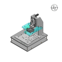 Unidad de Prensado Manual con Palanca, de Precisión, de Aluminio, para Pruebas de PCB, Inspección Funcional, Accesorio de Prueba para Placas de Circuito