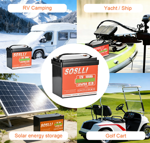 <span class=keywords><strong>Batterie</strong></span> LiFePO4 SOSLLI 24V 100Ah durable, design robuste <span class=keywords><strong>pour</strong></span> camping-car, <span class=keywords><strong>batterie</strong></span> <span class=keywords><strong>auxiliaire</strong></span>, alimentation de secours, ESS - Product Image 6