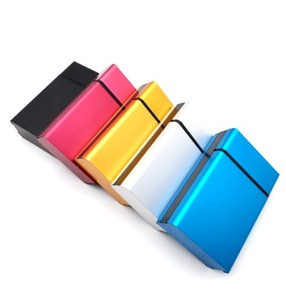 Nắp Đậy Tự Động Mở Bên Hộp Đựng Thuốc Lá 20 Hộp Đựng Thuốc Lá Bằng Nhôm Kim Loại - Product Image 3