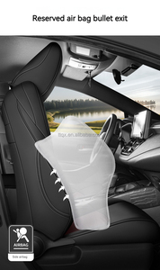 Auto-Sitzbezüge für <span class=keywords><strong>Toyota</strong></span> <span class=keywords><strong>RAV4</strong></span> 2019-2024 komplettsatz aus Leder kundenspezifisches Autozubehör wasserdichter Autositzschutz Leder