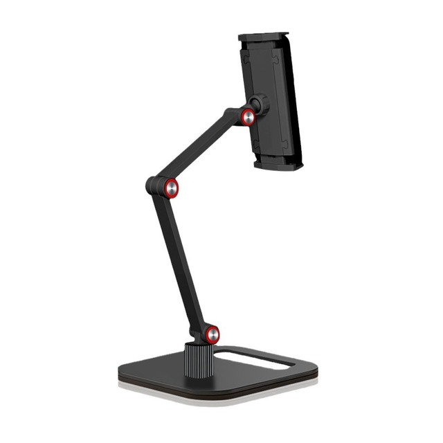 Dual- Folding Tablet Stand Desktop Lazy Holder Portable with 360 Rotation iPad Compatible Model BX-07