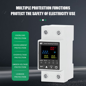 Tuya nhà thông minh Wifi PV đo MCB ngắt mạch điều khiển từ xa chuyển đổi ổn định DIN bảo vệ điện áp cho AC duy nhất PC - Product Image 3