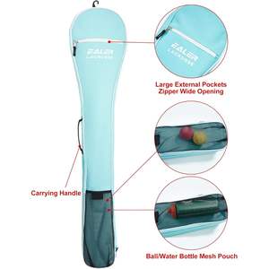 กระเป๋าใส่ไม้ลาครอส EALER ขนาดเดียว สีน้ำเงิน ทำจากไนลอน พร้อมสายสะพายปรับได้และช่องใส่บัตร - Product Image 5