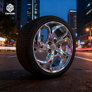 Nuevas ruedas de aleación de colores rojo azul plata negro Gensole GSF1058 Multi Spoke 16-20 pulgadas reemplazo - Product Image 5