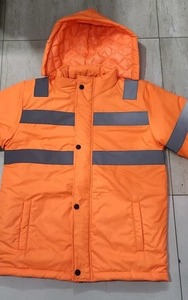 Chaqueta de Trabajo de Mezcla de Algodón Resistente para Empleados de Ferrocarril, Estilo Ferrocarrilero Indio, en Oferta, Segura y Cómoda - Product Image 6