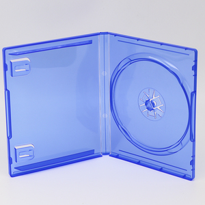 SUNSHING Plastic / Replacement Game Cases Single Disc Blu-ray/<b>CD</b> Protective Storage Box Clear Blue <b>Customized</b> Printing - Product Image 4