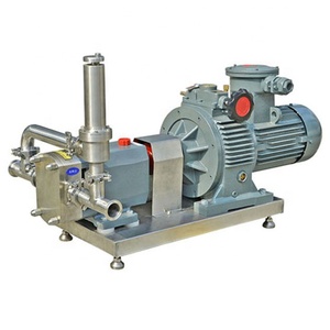 D-3A Stainless Steel 304 316L Sanitary Rotary Lobe <b>Pump</b> - Product Image 6