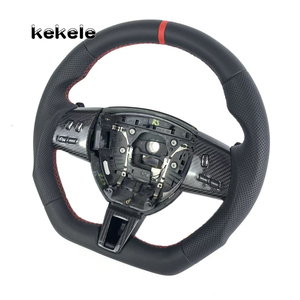 Haute qualité pour <span class=keywords><strong>Jaguar</strong></span> tout cuir volant en Fiber de carbone adapté F-PACE <span class=keywords><strong>E</strong></span>_PACE F-<span class=keywords><strong>TYPE</strong></span> toutes les séries prise en charge personnalisation - Product Image 5