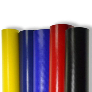 Hot bán 610gsm màu xanh lá cây không thấm nước Vinyl Polyester chống rách bảo vệ PVC Áo vải bạt vải cuộn - Product Image 2