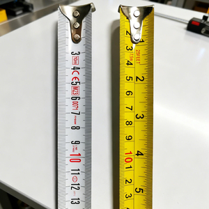 Cinta Métrica de Acero de Alta Calidad BISON Professional de <span class=keywords><strong>Dos</strong></span> Caras, Material ABS, Herramienta de Medición Imperial/Métrica/5 <span class=keywords><strong>Metros</strong></span> - Product Image 6