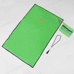 Dutch velvet washable non-slip Kaaba pattern <b>prayer</b> <b>mat</b>, with bag and Tasbih Muslim worship set - Product Image 1