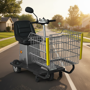 Scooter à trois roues, véhicule électronique intelligent haute capacité pour adultes et personnes âgées, moteur 800W, 340 kg, autonomie 41 km, chariot de courses L36 L3 - Product Image 1