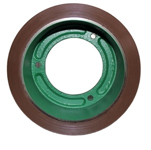 7 بوصة رايس بكرة مطاطية آلة الحديد - Product Image 1