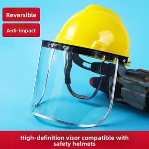 Histay High Temperature Radiation Protection Mask Face <b>Shield</b> Resistant 1000 Degrees Durable PC Material Gray Visor ATPV - Product Image 5