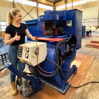 Machine de sablage routier pour éliminer la couche de pollution par les huiles sur les chaussées extérieures des usines