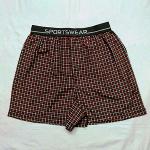Boxers classiques pour hommes à taille basse, imprimé animal, respirants, en tissu polyester/coton écologique, taille large, vente en gros - Product Image 1