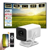 Hotack al por mayor X1AA Hd Home Theater Projecteur Mini Smart Android TV proyectores portátil al aire libre viaje Proyector