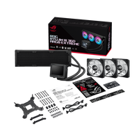ROG Ryujin III 360 ARGB Extreme 60Hz Écran LCD Ventilateur de refroidissement extrême pour CPU et refroidisseur d'eau Liquide Gaming PC Watercooling
