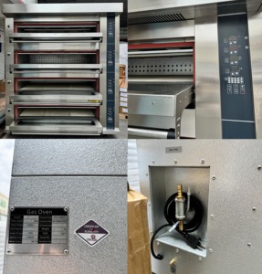 Four de cuisson à gaz à usage commercial et domestique avec <span class=keywords><strong>4</strong></span> couches et <span class=keywords><strong>16</strong></span> plaques pour la cuisson de l'eau de noix de fruits de maïs - Product Image 4