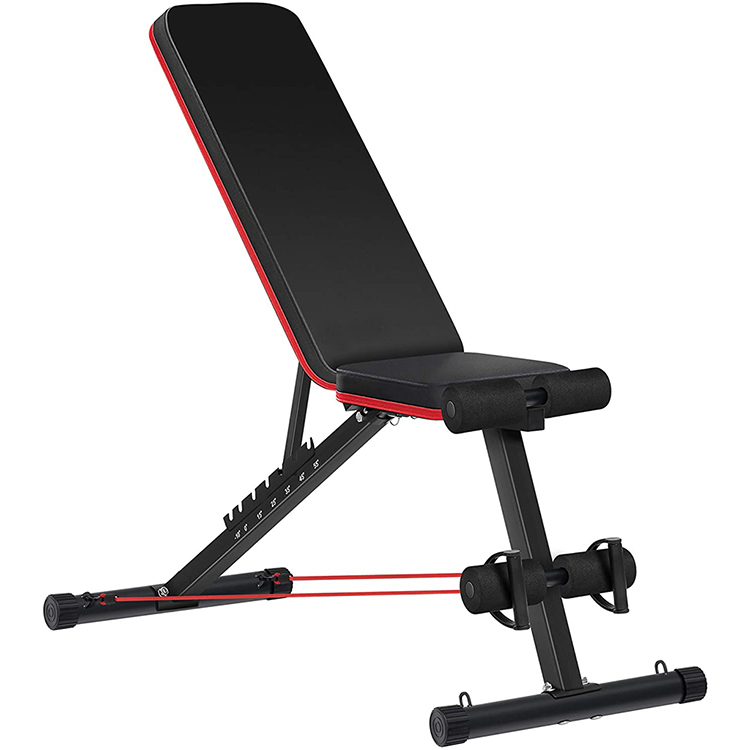 Banc de musculation pliable adulte direct d'usine banc de musculation réglable pour l'exercice de Fitness