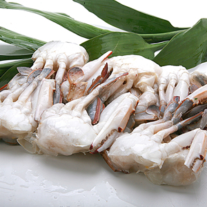 Venta de fábrica Mariscos Medio corte Cangrejo azul Carne Frozen Natación Cangrejo - Product Image 1