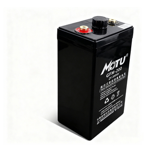 Baterías AGM de ciclo profundo MOTU 2V 200Ah, batería sellada de plomo-ácido para sistemas de control de energía de reserva y alarmas en centros de datos - Product Image 1