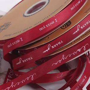 ริบบิ้นโพลีเอสเตอร์พิมพ์ลาย 5/8 นิ้ว แบบซาติน รักษ์โลก สำหรับวันวาเลนไทน์ พร้อมโลโก้สั่งทำ ขายส่ง รักคุณตลอดไป - Product Image 5