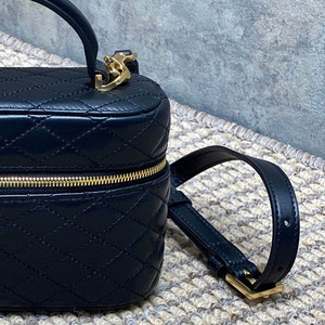 Nuove Borse Firmate in Pelle <span class=keywords><strong>di</strong></span> Vacchetta <span class=keywords><strong>Nera</strong></span> 2025, Marche Famose, <span class=keywords><strong>Borsa</strong></span> per il Trucco <span class=keywords><strong>di</strong></span> Alta Qualità, Borse in Pelle per Donne - Product Image 6