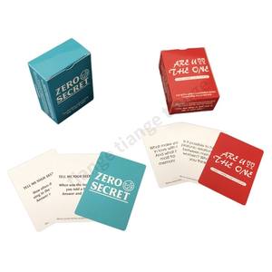 OEM無料サンプル大人のカップル会話ゲームトランプ - Product Image 5