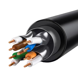 สายเคเบิลอีเธอร์เน็ต Cat6 แบบมุมฉาก 90 องศา ซ้ายและขวา สายแพทช์เน็ตเวิร์ก UTP แบบขึ้นและลง RJ45-RJ45 สายสื่อสาร - Product Image 5